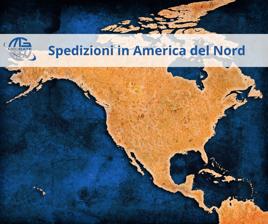  Spedire in America del Nord